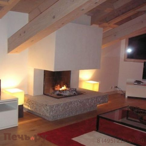 Каминная топка Totem 3 Faces 900 фото 3