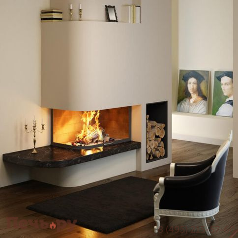 Каминная топка Totem Galbe Lateral 900 фото 8