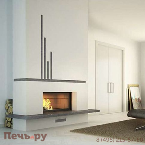 Каминная топка Totem Horizon 800 Technika с опцией шиберной заслонки фото 4