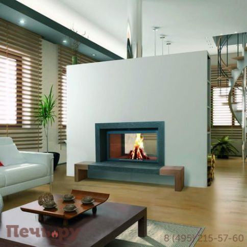 Каминная топка Totem Recto Horizon 1100 Verso Battant фото 3