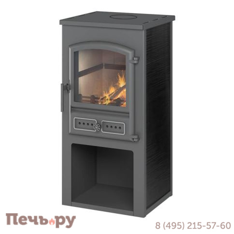 Печь камин Этна (БКД) Антрацит фото