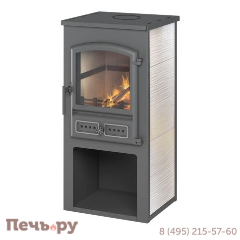 Печь камин Этна (БКД) Бежевая фото