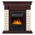 Каминокомплект Electrolux Firelight  Bricks Classic камень бежевый с очагом EFP/P- 1020LS
