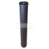 Труба дымохода Феррум 1,0 м, черный д.130 мм (AISI 430, 0.8)