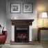 Каминокомплект Royal Flame Luxemburg (каменный) сланец с очагом Aspen Black