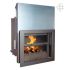 Каминная топка Kratki Amelia/PW/30/G/W (гильотина)