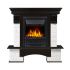 Каминокомплект Electrolux Firelight  Forte Classic камень белый с очагом EFP/P- 1020LS
