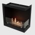 Встроенный биокамин Lux Fire угловой 490 S