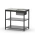 Стол разделочный Cronon с мойкой Lounge B-02S-R, 90 см