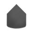 Предтопочный лист Вулкан 041-R7010 1000x800 серый