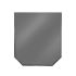 Предтопочный лист Вулкан 061-R7010 900x800 серый