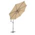 Зонт Gardeck Парма, 3000мм, с вент. куполом, бежевый