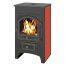 Печь-камин Везувий ПК-01 (205) с плитой красн. 12 кВт