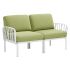 Диван пластиковый с подушками Nardi Komodo 2 003/2DIV/00.139