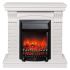 Каминокомплект RealFlame Jazz STD WT с очагом Fobos Lux Black (AF65) с пультом