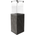 Камин газовый Kratki Patio Mini M G31/37MBAR/Q/N/P/G-Naturali Pietra Grey (с ручным управлением)
