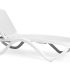 Шезлонг Gardeck Nardi Omega без подлокотников, белый