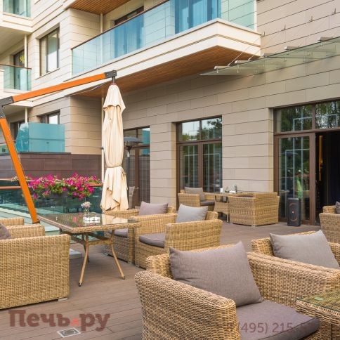 4SiS Капучино кресло из искусственного ротанга, цвет соломенный фото 14