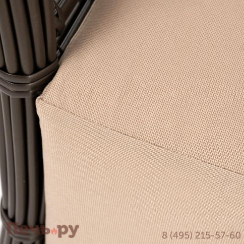 4SiS Валенсия кресло из искусственного ротанга, цвет бронзовый фото 5