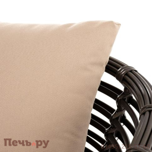 4SiS Валенсия кресло из искусственного ротанга, цвет бронзовый фото 6