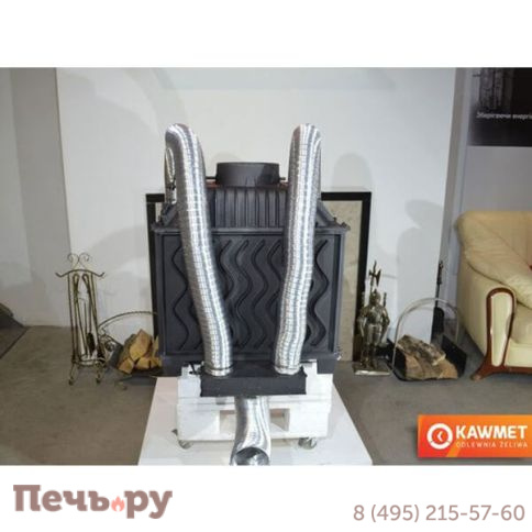 Адаптер стальной для подвода наружного воздуха Kaw-Met к моделям W17 16.1/ 12.3 кВт EKO фото 3