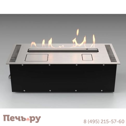 Автоматический биокамин Lux Fire Smart Flame 600 RC INOX фото 2