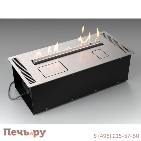 Автоматический биокамин Lux Fire Smart Flame 600 RC INOX фото