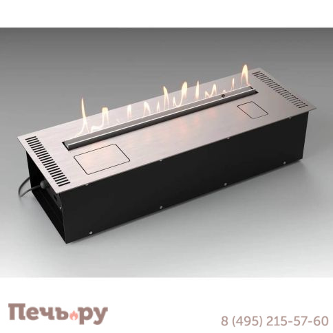 Автоматический биокамин Lux Fire Smart Flame 800 RC INOX фото