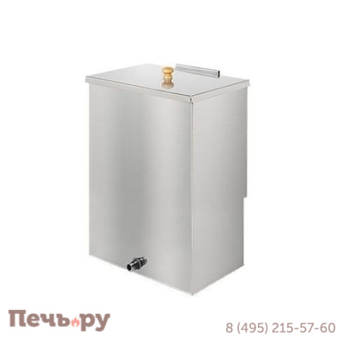 Бак Везувий нерж. навесной 30л (AISI 439) для печи Сенсация 16 Аква фото