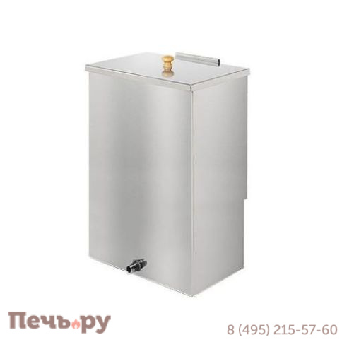 Бак Везувий нерж. навесной 40л (AISI 439) для печи Сенсация 22 Аква фото