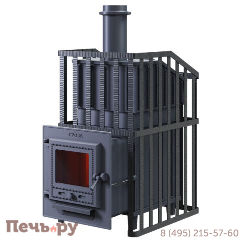 Банная чугунная печь GFS Гроза 24 (М) Ураган фото