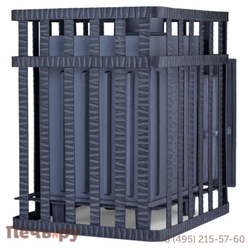 Банная чугунная печь GFS Гроза 24 (М) в сетке фото 3