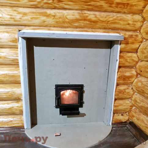 Банная чугунная печь Везувий Легенда Ковка 12 (260) фото 2