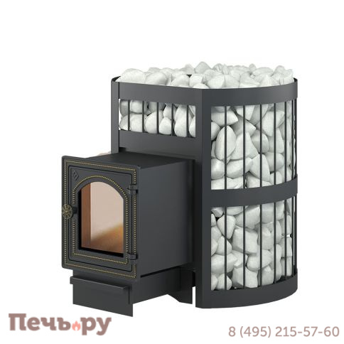 Банная чугунная печь Везувий Легенда Стандарт 16 (ДТ-4С) фото