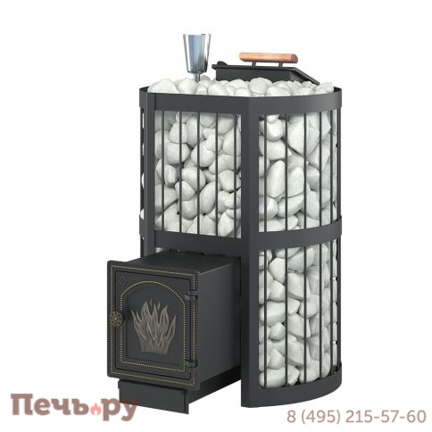 Банная чугунная печь Везувий Ураган Стандарт 22 (ДТ-4) фото