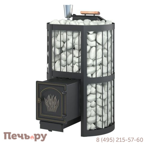 Банная чугунная печь Везувий Ураган Стандарт 28 (ДТ-4) фото