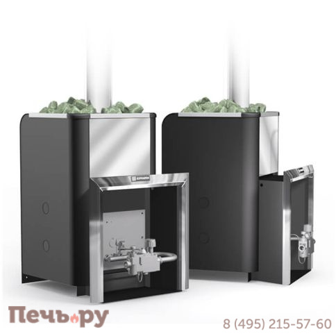 Банная газо-дровяная печь Ермак Уралочка 24-Н фото