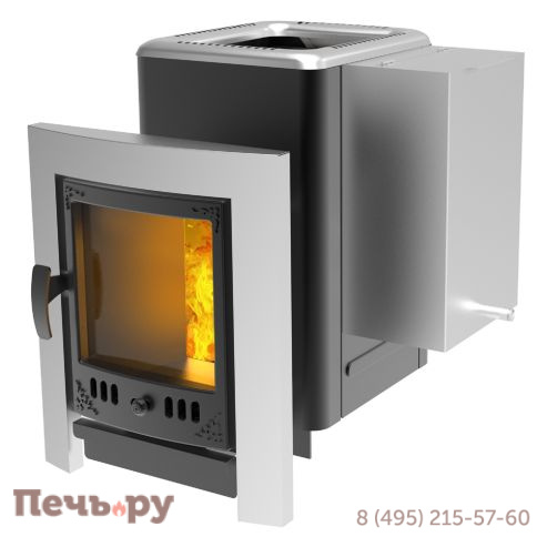 Банная печь Берёзка Фаворит 24 с баком для воды 50 л. фото 4