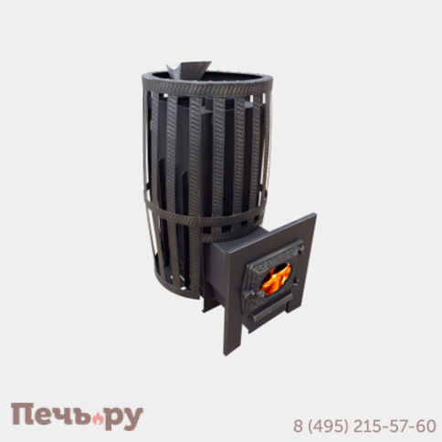 Банная печь Берёзка Корвет 18 ЗК ДТ-3 стекло фото