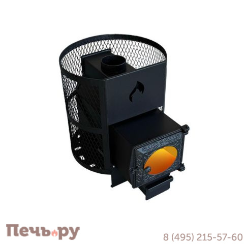 Банная печь Берёзка Оптима 12 ДТ3 стекло фото 2