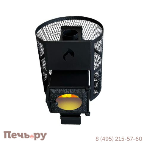 Банная печь Берёзка Оптима 12 ДТ3 стекло фото 3