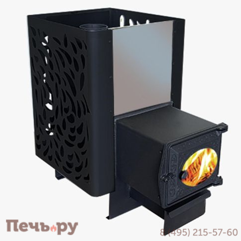 Банная печь Берёзка Оптима 15 ДТ3 стекло фото