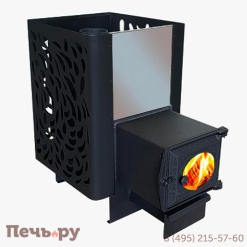 Банная печь Берёзка Оптима 24 ДТ3 стекло фото