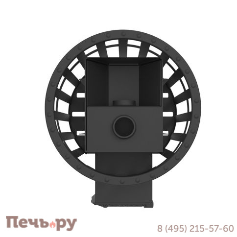 Банная печь Берёзка Викинг 15 ДТ-4 сетчатый кожух фото 5