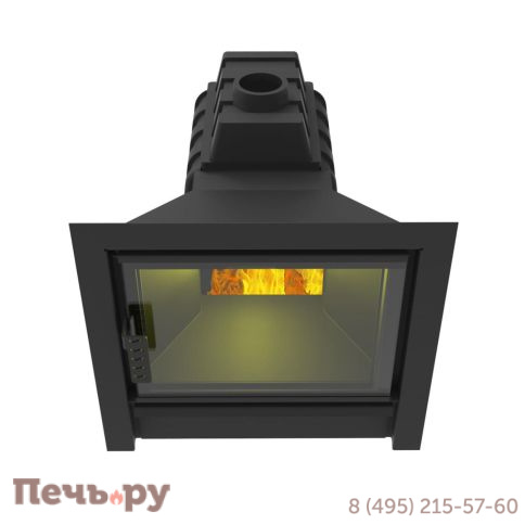 Банная печь Берёзка Воевода Флагман 15 стекло под обкладку фото 3