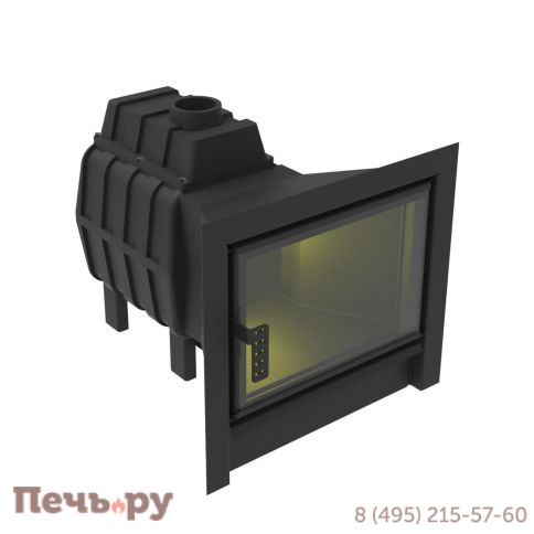 Банная печь Берёзка Воевода Флагман 15 стекло под обкладку фото