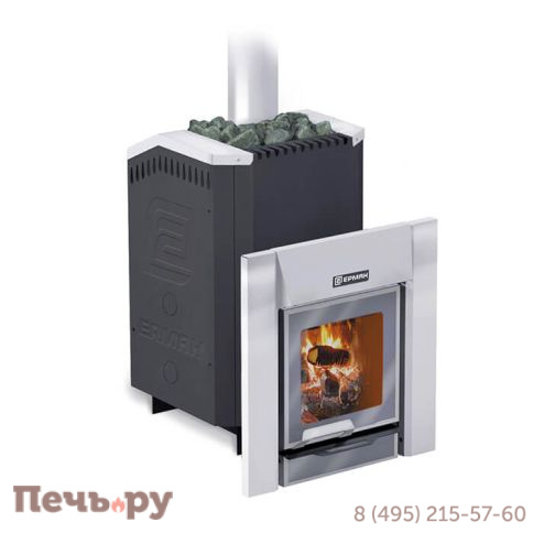 Банная печь Ермак 12 Премиум (нержавейка) фото