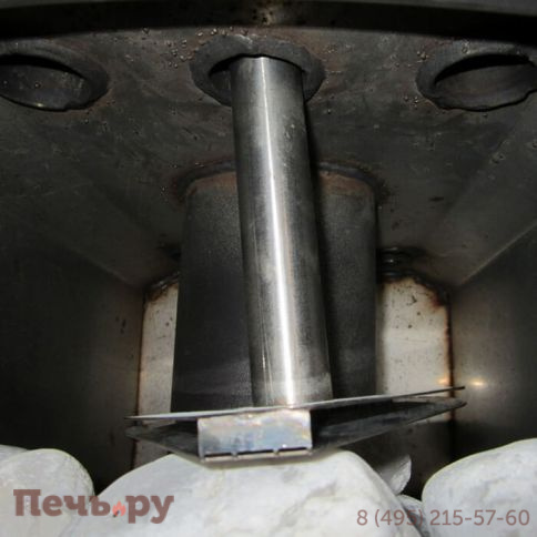 Банная печь Ермак 36 Сетка Люкс Gold (нержавейка) фото 4