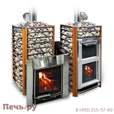 Банная печь Ермак 36 Сетка Люкс (нержавейка) фото