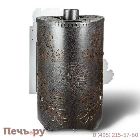 Банная печь Ферингер Классика ПС - паровая - до 23 куб. м. - в кожухе Дуб фото 2